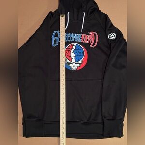 686 Hoodie X Grateful Dead Size M Black
